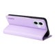 thumbnail image 3 of Funda Billetera de Cuero para iPhone 17 con Tarjetero y Soporte - Tapa Magnética Morado, 3 of 5