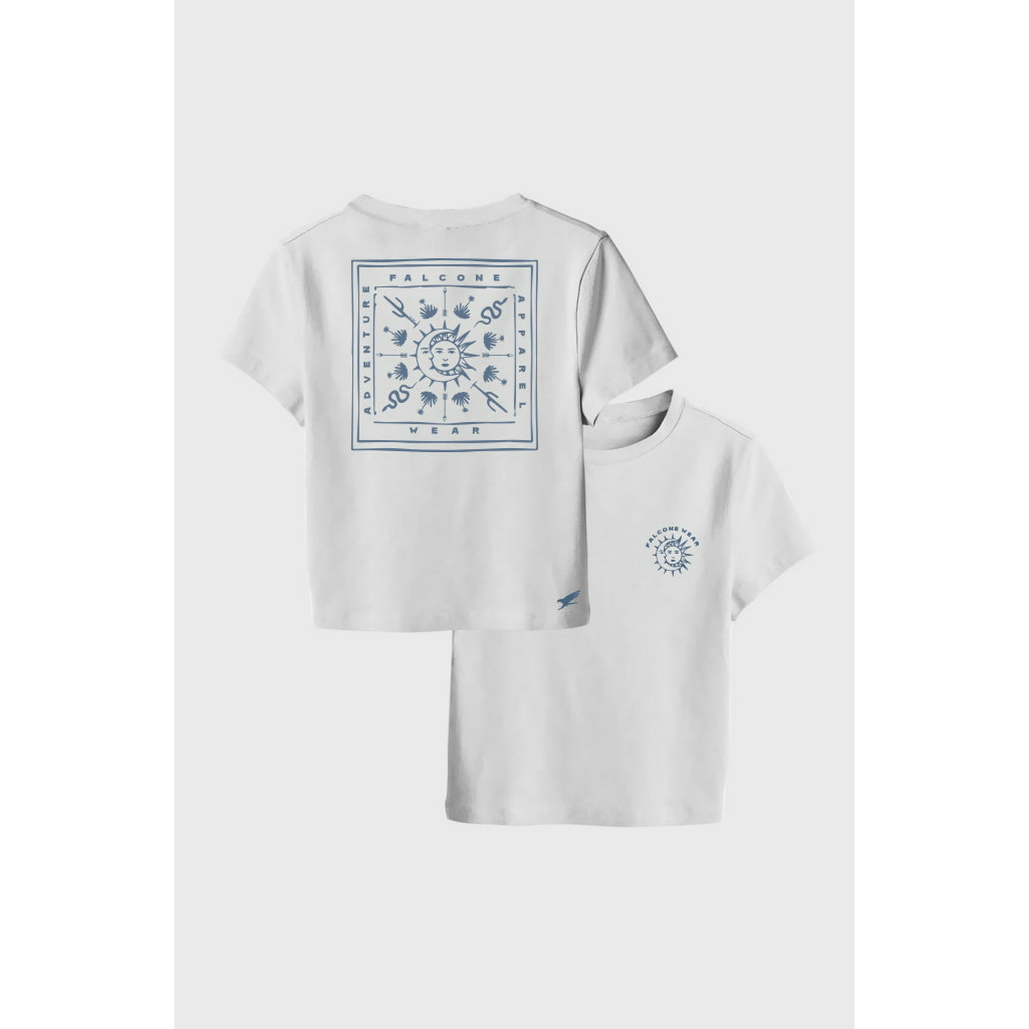 Crop Top Moonlight Blanco Mujer Falcone