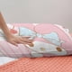 thumbnail image 3 of DIEZ Pink My Bunny Melody Duvet Cover Set for Kids Girls Soft Microfiber 3pc Bedding Set- Hello Cat Kitty Pompompurin and CinnamorollFull, 3 of 5