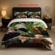 thumbnail image 1 of TXT Outdoor Personalized Pattern Three-Piece Set Soft And Comfortable Bedding Set Available in All Seasons, 1 of 5