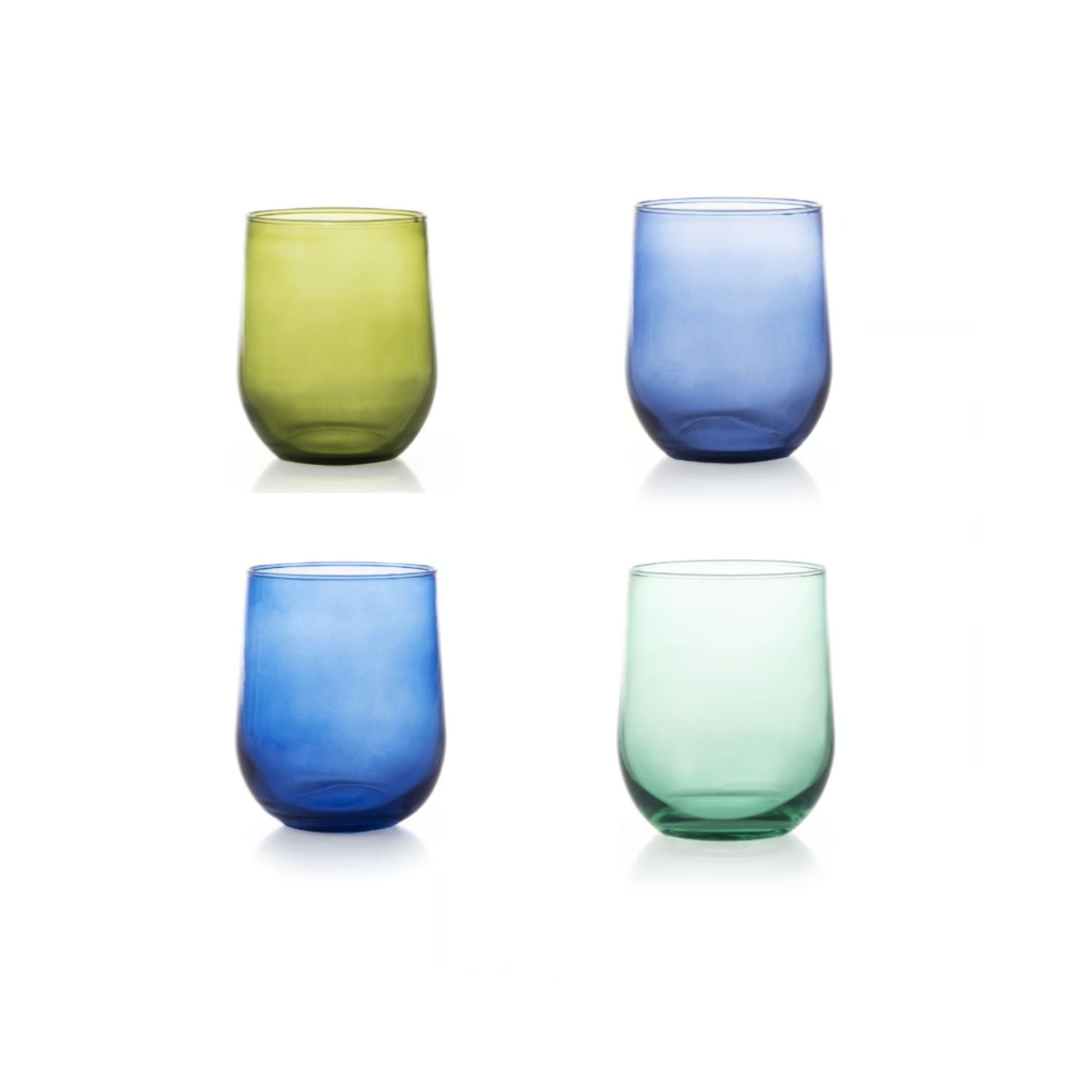 Libbey - Set 4 Vasos Stemless Colors 497 Ml