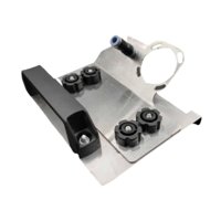 Magideal - Soporte Para Lijadora En Ángulo, Soporte Para Amoladora Para Tipo 100, Accesorio Para Amoladora Portátil Para Pulir Azulejos, Corte De Chaflán