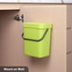 thumbnail image 4 of Bote de basura de pared EKO Puro de 5 l/1.32 galones con tapa verde, 4 of 7