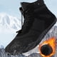 thumbnail image 3 of Zapatos descalzos para hombre y mujer, puntera ancha, minimalistas, para invierno, para senderismo, acolchados, cálidos, informales, de algodón, para senderismo, 3 of 5