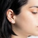 thumbnail image 2 of Aros Mujer Plata Perla De Rio, 2 of 3