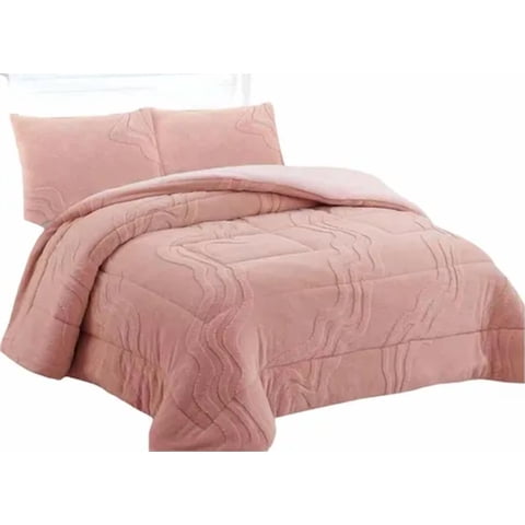 Genérico - Cobertor Chiporro Super King Rosa 250X270Cm