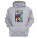 thumbnail image 1 of Polerón Canguro Evangelion Gris Claro Talla S Unisex, 1 of 3