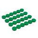 thumbnail image 1 of Imanes decorativos Bullseye Office de 2,5 cm verde – Pack de 24, 1 of 9