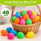 thumbnail image 3 of Huevos de Pascua Druvian, set de 48 piezas de plástico multicolor, 3 of 6