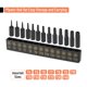 thumbnail image 4 of Juego de 14 puntas Torx Bates Choice T4‑T40 con destornillador magnético de 1/4", 4 of 6