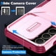 thumbnail image 5 of Funda Resistente para Samsung Galaxy A35 5G con Tapa Deslizante y Protección Militar Rosa, 5 of 5