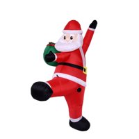 Bothyi - Papá Noel Inflable Navideño Para Fiestas Y Festivales (70,87 Pulgadas)