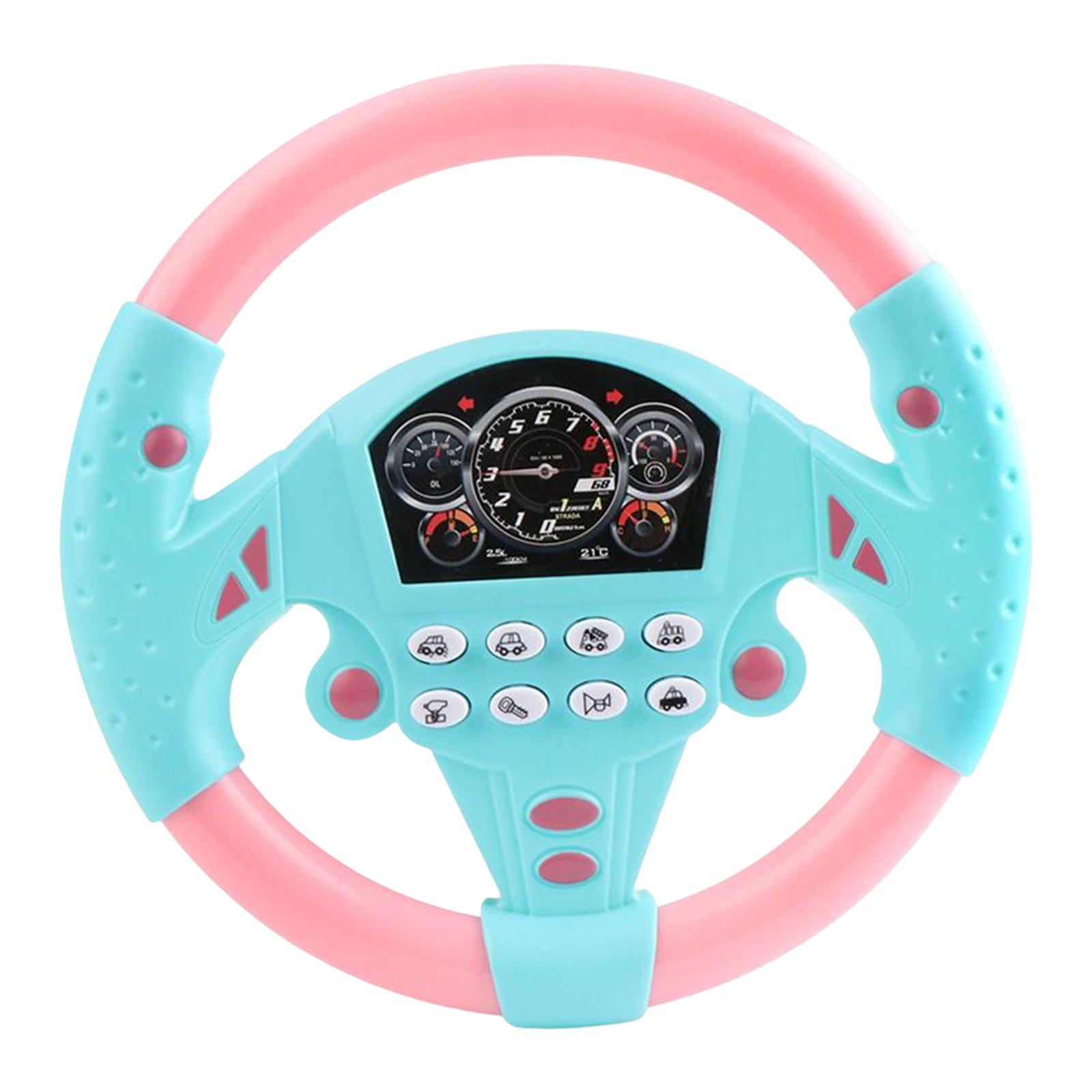 Bothyi - Controlador De Conducción Simulado Juego De Simulación Fingir Para Cumpleaños Rosa