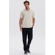 thumbnail image 4 of Polera Hombre Piqué Básica Lisa Beige - lV, 4 of 4