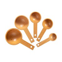 Bothyi - Cucharas Medidoras De Madera, Cuchara De Sal De Baño Multiusos Para Comedor, Cocina, Cafetería
