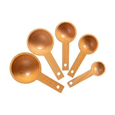 Bothyi - Cucharas Medidoras De Madera, Cuchara De Sal De Baño Multiusos Para Comedor, Cocina, Cafetería