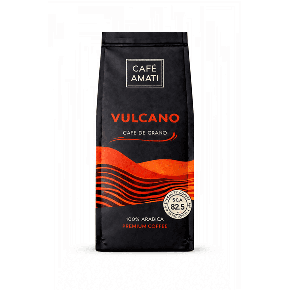 Café Amati Grano Entero Vulcano 250 gr.