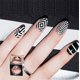 thumbnail image 5 of ENASUI - Esmalte de gel UV LED blanco y negro de 8 ml para placa de estampación de uñas, kit de esmalte de gel para estampación de uñas con placa de estampación, herramienta de manicura para estampaci, 5 of 7