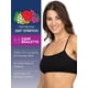 thumbnail image 2 of Sujetador deportivo Fruit of the Loom de algodón con tirantes finos para mujer, 2 of 3