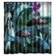 thumbnail image 1 of Cortina de ducha con diseño de gato de Cheshire de Alicia en el País de las Maravillas, juego de cortinas de baño con ganchos, tamaño 60 x 72 pulgadas, 1 of 3