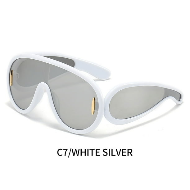 Cyberpunk Sports Sunglasses - Luxury Brand Oversized Eyewear for Women and Men - UV400 Protection - Perfect for Summer Parties and Outdoor Activities