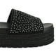 thumbnail image 4 of Sandalia New Walk Plataforma Brillos Negra, 4 of 5
