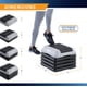 thumbnail image 2 of Plataforma de step aeróbico ajustable Circuit Fitness de Marcy, 2 of 7