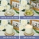 thumbnail image 4 of Frascos de vidrio para velas SUPMIND, 30 unidades, 200 ml, con tapa de bambú, 4 of 6
