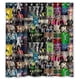 thumbnail image 1 of Cortina de ducha de banda de pop rock R5 con ganchos (66 x 72 pulgadas), 1 of 3