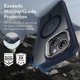 thumbnail image 4 of Funda ESR para iPhone 15 con Soporte MagSafe Transparente Azul Oscuro de Cuerpo Completo, 4 of 8