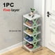 thumbnail image 1 of 1pc Stackable Shoe Rack for Small Spaces - Easy to Assemble and Organize Your Footwear, 1 of 3