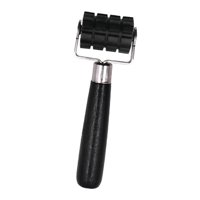 Magideal - Herramienta De Instalación Estable De Mano Con Rueda Rodante, Rodillo Amortiguador De Sonido De Audio De Coche Antideslizante Para Reparación De , 17.5X5Cm Negro 175X5Cm Negro