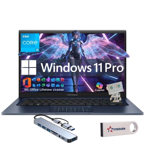 Laptop Asus Vivobook 14 Fhd, Windows 11 Pro, Intel Core