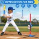 thumbnail image 2 of Set de T-Ball QDRAGON para Niños Ajustable 62-100 cm, 2 of 9