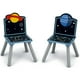 thumbnail image 3 of Juego de mesa y dos sillas infantil con almacenamiento Sistema solar Delta Children, 3 of 3