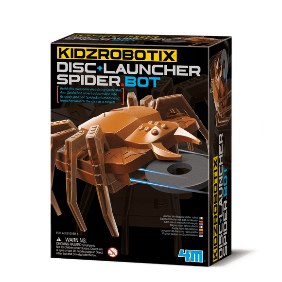 Robot Araña Lanza Discos
