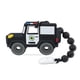 thumbnail image 1 of Set de juguetes para la dentición Cuebo Baby Construction Vehicles con clip, 1 of 6
