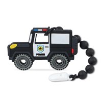 Set De Juguetes Para La Dentición Cuebo Baby Construction Vehicles Con Clip