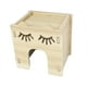 thumbnail image 2 of Casa Para Hámster Y Escondite, Juguete De Exploración De Madera Maciza Para Ratas, Ratones, Chinchilla, Estilo C, 2 of 5
