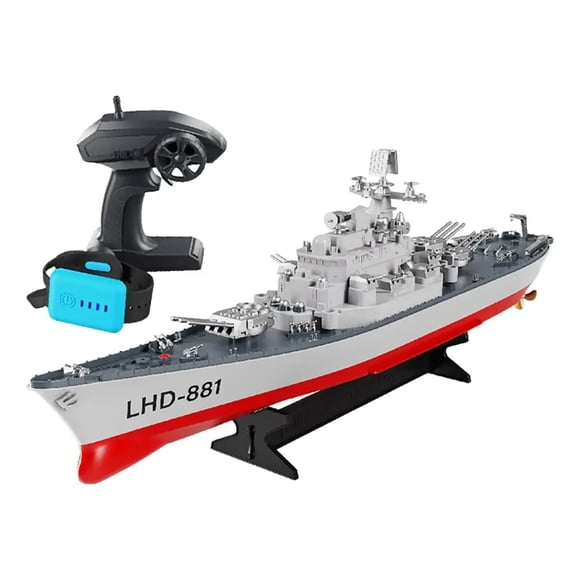 Buque De Guerra Rc Acorazado 4wd Con Control Remoto