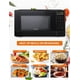thumbnail image 2 of Microondas Commercial CHEF, 1.1 pies cúbicos, 1100 W, 10 niveles de potencia, negro, 2 of 7