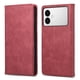 thumbnail image 2 of Funda tipo cartera con bloqueo RFID para Samsung Galaxy S26 Edge Con tapa abatible, portatarjetas, cierre magnético, TPU y soporte Rojo, 2 of 6
