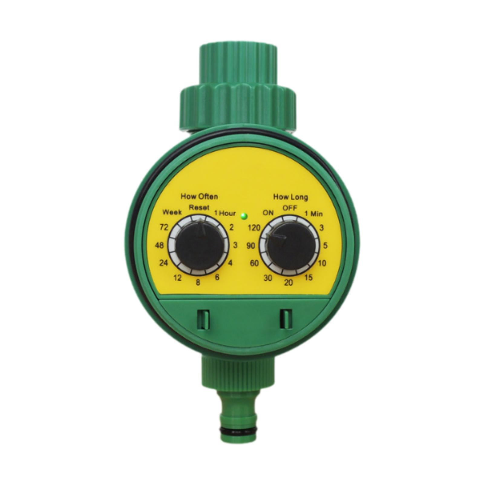 Magideal - Temporizador De Riego Controlador De Temporizador De Doble Dial Temporizador De Riego De Riego Fácil De Leer Temporizador De Riego De Goteo Para Patio