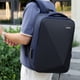 thumbnail image 2 of Mochila rígida antirrobo, mochila fina para portátil de negocios y viajes para hombre, resistente al agua y con puerto USB., 2 of 7
