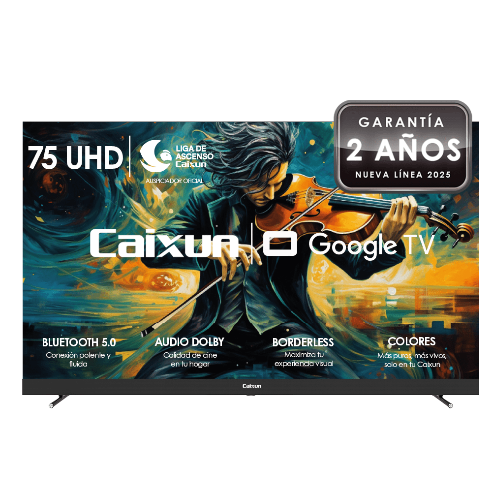 Caixun - Smart Tv Led 75 Uhd 4k Google Tv C75vhug