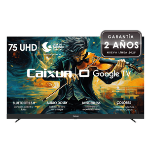 Caixun - Smart Tv Led 75 Uhd 4K Google Tv C75Vhug