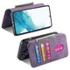 thumbnail image 2 of Funda Billetera Magnética para Samsung Galaxy S22 Soporte Tarjetas Desmontable Morado, 2 of 6