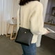 thumbnail image 2 of Mini Vegan Crossbody Tote Bag, Trendy PU Shoulder Bag, Women's Casual Handbag & Bucket Hobo Purse (7.87"x7.48"x1.98"), 2 of 2