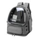 thumbnail image 2 of Mochila Transportín Para Gatos Y Perros Pequeños Portátil Transparente Para Senderismo Gris, 2 of 5