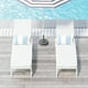 thumbnail image 5 of Juego de Reposeras Aluminio Blanco X2 Midtown, 5 of 6
